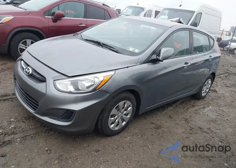 2017 Hyundai Accent Se z USA, uszkodzony, nr VIN KMHCT5AE8HU336569